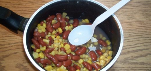 фасоль с кукурузой