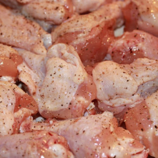 разделанный цыпленок