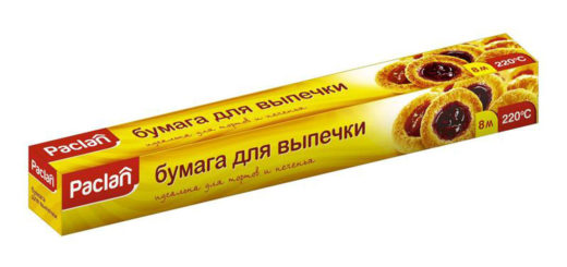 Бумага для выпечки в упаковке