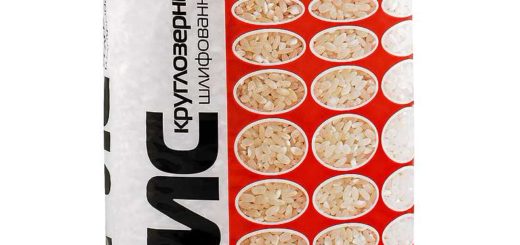 Круглозерный рис для суши