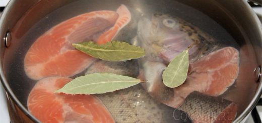 Рыба варится