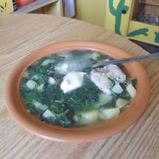 Щи из крапивы