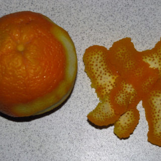 апельсин и цедра