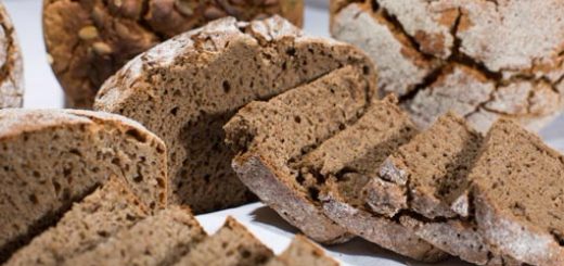 Сухари из черного хлеба