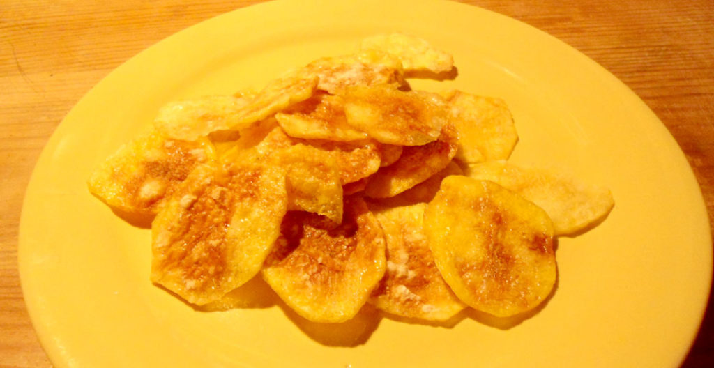 Чипсы из СВЧ-печи