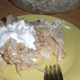 Голубцы в форме запеканки