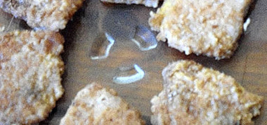 Отбивные, приготовленные в СВЧ-печи