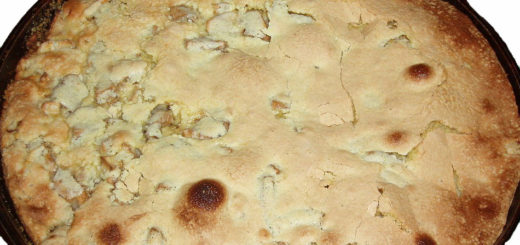 Готовая шарлотка