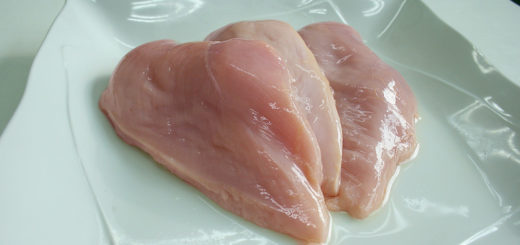 Сырое мясо курицы, грудки