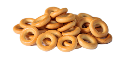 Сушки вместо основы для пиццы