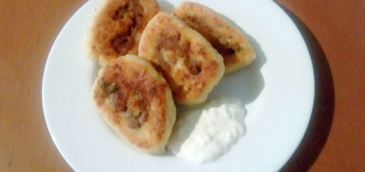 приготовленные сырники с мясом