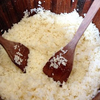 Много отварного риса