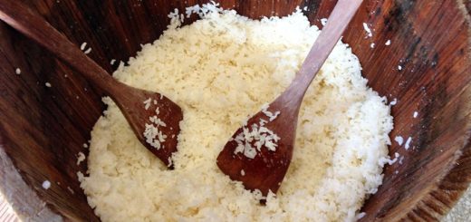 Много отварного риса